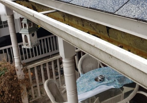 What holds gutters in place?