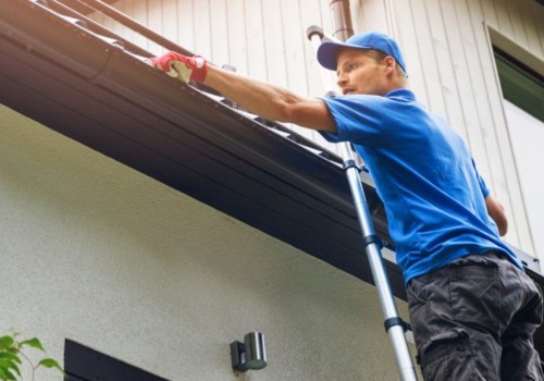 How clean rain gutters?